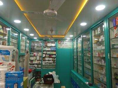 Pharmacist helping customer